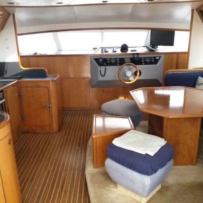 EUPHORIE 40 - JEANTOT - salon interieur Empuriabrava