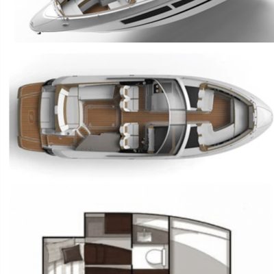 Four winns H 350 plan Empuriabrava