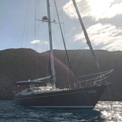 Ferretti 53 au mouillage Empuriabrava