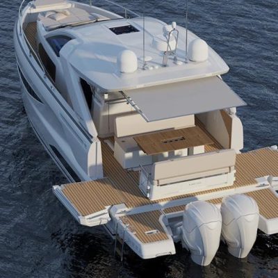 Jeanneau DB 37 au mouillage Empuriabrava