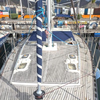 Ferretti 53 vue pont avant Empuriabrava