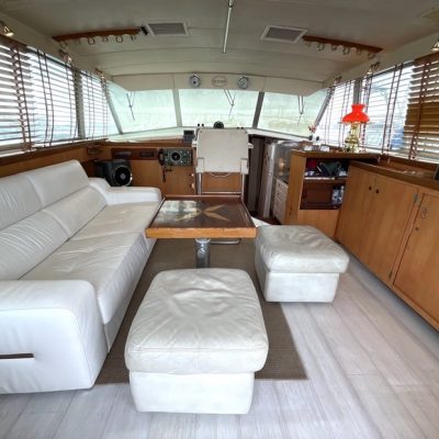 Bertram 46.6 vue à terre empuriabrava