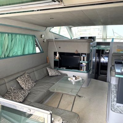 5 Ferretti 52 Altura salon intérieur