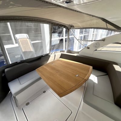 Sessa C 38 salon extérieur Empuriabrava