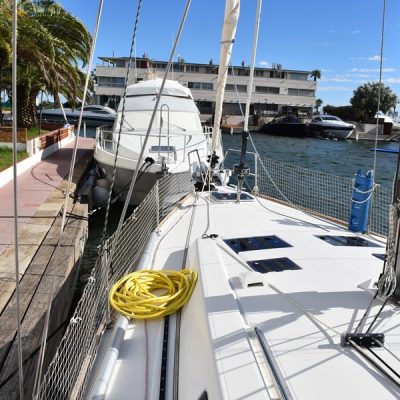 7- OCEANIS 45 - BENETAU - vue pont empuriabrava