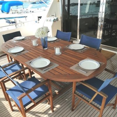 Kha Shing Monte Fino 75 salon extérieur Empuriabrava